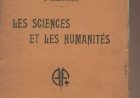 « Les Sciences et les humanités » de Henri Poincaré, quel ouvrage incontournable !