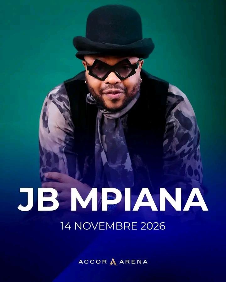 Musique : JB Mpiana signe son grand retour à l'Accor Arena de Paris