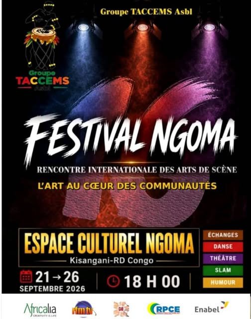 Festival Ngoma 16 : le Groupe TACCEMS ASBL dévoile les 16 groupes sélectionnés